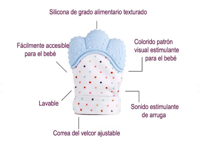 Guante Mordedor Para Bebes